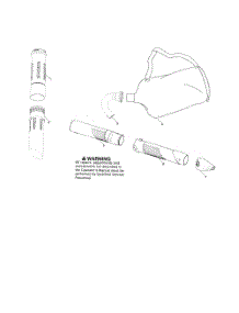 Tubes  /  Vac Bag parts for Weedeater Leaf Blower VS2000BV from AppliancePartsPros.com