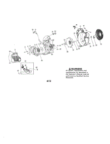 Scroll  /  Impeller  /  Handle parts for Weedeater Leaf Blower VS2000BV TYPE 3 from AppliancePartsPros.com