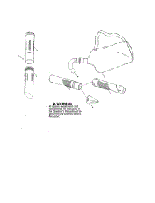 Vac Tubes & Bag parts for Weedeater Leaf Blower W325 TYPE 3 from AppliancePartsPros.com