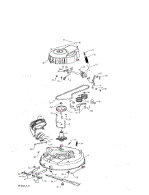 Mower Deck parts for Weedeater Riding Mower Tractor WE261 from AppliancePartsPros.com