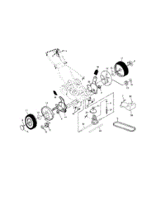 Wheels  /  Tires parts for Weedeater Walk Behind Lawn Mower WE5TY22SE from AppliancePartsPros.com
