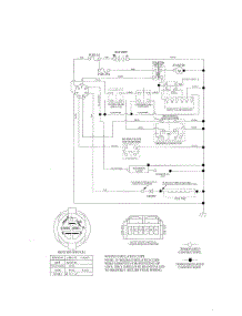 Schematic Diagram parts for Weedeater Riding Mower Tractor WELRV1 from AppliancePartsPros.com