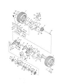 Drive parts for Weedeater Riding Mower Tractor WELRVBA30 from AppliancePartsPros.com