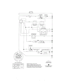 Schematic Diagram parts for Weedeater Riding Mower Tractor WELRVBA30 from AppliancePartsPros.com