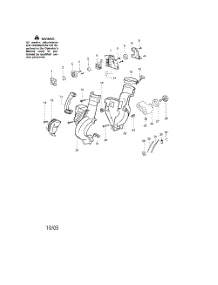Housing  /  Handle  /  Fuel Tank parts for Weedeater Leaf Blower WT200 TYPE 1 from AppliancePartsPros.com