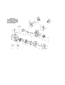 Cylinder  /  Crankshaft  /  Crankcase parts for Weedeater Leaf Blower WT200 TYPE 1 from AppliancePartsPros.com