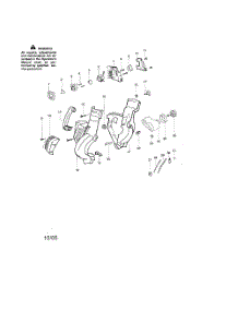 Housing  /  Handle  /  Fuel Tank parts for Weedeater Leaf Blower WT200 TYPE 2 from AppliancePartsPros.com