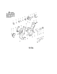 Housing  /  Handle parts for Weedeater Leaf Blower WT200LE TYPE 1 from AppliancePartsPros.com