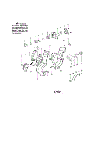 Housing  /  Handle parts for Weedeater Leaf Blower WT200LE TYPE 4 from AppliancePartsPros.com