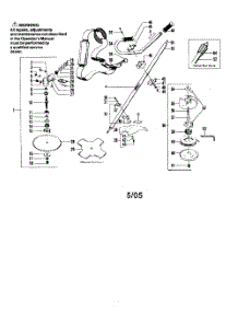 Cutting Head And Driveshaft parts for Weedeater Hedge Trimmer XR-90 from AppliancePartsPros.com