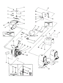 Starter And Shroud parts for Weedeater Hedge Trimmer XR-90 from AppliancePartsPros.com