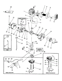 Power Unit parts for Weedeater Hedge Trimmer XR-90 from AppliancePartsPros.com