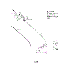 Driveshaft   /   Handle   /   Shield parts for Weedeater Grass Line Trimmer XT260 from AppliancePartsPros.com