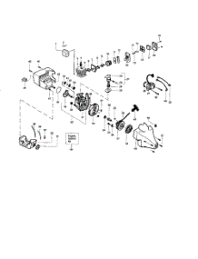 Cylinder  /  Crankshaft  /  Crankcase parts for Weedeater Grass Line Trimmer XT600 TYPE 3 from AppliancePartsPros.com
