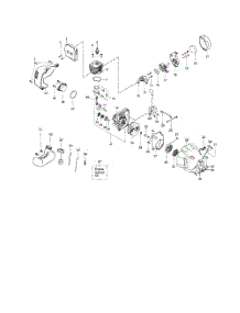 Fuel Tank  /  Crankcase  /  Crankshaft parts for Weedeater Grass Line Trimmer XT700 from AppliancePartsPros.com