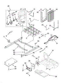 Unit Parts parts for Kenmore Refrigerator 106.57362700 (10657362700, 106 57362700) from AppliancePartsPros.com