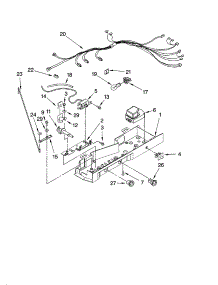 Control Parts parts for Kenmore Refrigerator 106.57362700 (10657362700, 106 57362700) from AppliancePartsPros.com