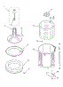 Agitator, Basket And Tub Parts
