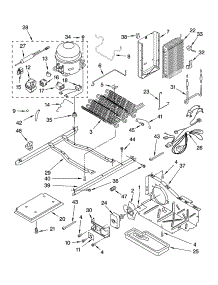 Unit Parts parts for Kenmore Refrigerator 106.56532400 (10656532400, 106 56532400) from AppliancePartsPros.com