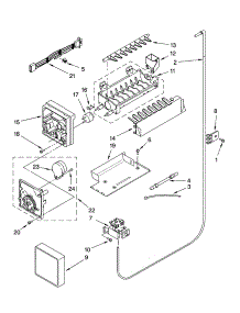 Icemaker Parts, Optional Parts (Not Included) parts for Kenmore Refrigerator 106.56532400 (10656532400, 106 56532400) from AppliancePartsPros.com