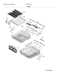 Racks parts for Electrolux Dishwasher EI24ID81SS3A from AppliancePartsPros.com
