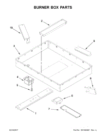 Burner Box Parts parts for Jenn-Air Electric Cooktop JED4430GS00 from AppliancePartsPros.com