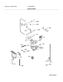 Wash System parts for Electrolux Dishwasher E24ID75SPS1A from AppliancePartsPros.com