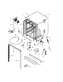 Tub parts for Maytag Dishwasher MDB8551AWB from AppliancePartsPros.com