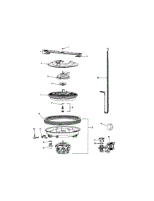 Pump And Motor parts for Maytag Dishwasher MDB8551AWB from AppliancePartsPros.com