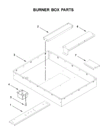 Burner Box Parts parts for Jenn-Air Electric Cooktop JED3536GB01 from AppliancePartsPros.com