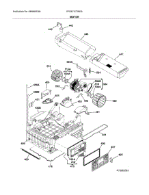 Motor parts for Electrolux Dryer EFDE210TIW00 from AppliancePartsPros.com