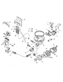Component Assy parts for Bosch Dishwasher SHU3305UC/06 from AppliancePartsPros.com