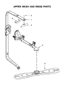 Upper Wash And Rinse Parts parts for Maytag Dishwasher MDB7979SHZ0 from AppliancePartsPros.com