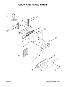 Door And Panel Parts parts for Maytag Dishwasher MDB7979SHZ0 from AppliancePartsPros.com