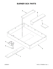 Burner Box Parts parts for Jenn-Air Electric Cooktop JED3536GB00 from AppliancePartsPros.com