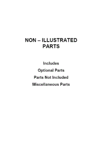 Optional Parts (Not Included) parts for Jenn-Air Electric Cooktop JED4430GS01 from AppliancePartsPros.com