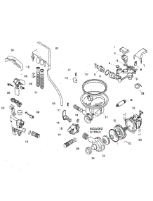 Component Assy parts for Bosch Dishwasher SHU3307UC/12 from AppliancePartsPros.com