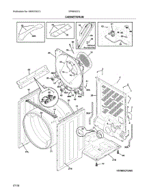 Cabinet / Drum parts for Electrolux Dryer EFME627UTT0 from AppliancePartsPros.com