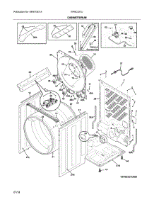 Cabinet / Drum parts for Electrolux Dryer EFMC527UTT0 from AppliancePartsPros.com