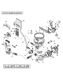 Component Assy parts for Bosch Dishwasher SHU43E02UC/14 from AppliancePartsPros.com