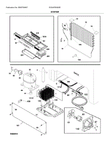 System parts for Electrolux Upright Freezer EI32AF80QSE from AppliancePartsPros.com