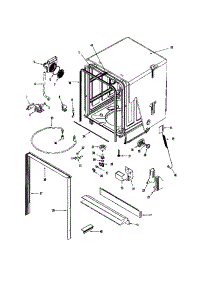 Tub parts for Maytag Dishwasher MDB8551AWS from AppliancePartsPros.com