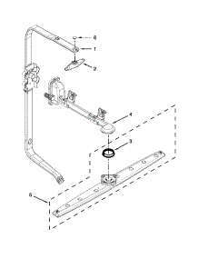 Upper Wash And Rinse Parts parts for Jenn-Air Dishwasher JDB8500AWY2 from AppliancePartsPros.com