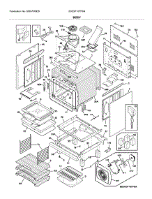 Body parts for Electrolux Gas Range E30GF74TPSB from AppliancePartsPros.com