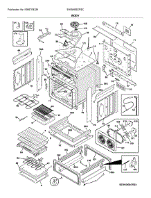 Body parts for Electrolux Electric Range EW30IS8CRSC from AppliancePartsPros.com