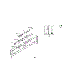 Operating Module / Main Switch parts for Thermador Dishwasher DWHD640JFP/B4 from AppliancePartsPros.com