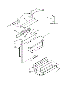 Door And Panel Parts parts for Jenn-Air Dishwasher JDB9000CWP2 from AppliancePartsPros.com