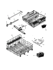 Track & Rack parts for Maytag Dishwasher MDBH965AWW1 from AppliancePartsPros.com