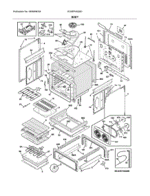 Body parts for Electrolux Electric Range EI30EF45QSD from AppliancePartsPros.com