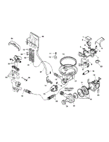 Component Assy parts for Bosch Dishwasher SHU9926UC/12 from AppliancePartsPros.com